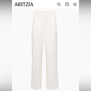 NWT Aritzia Effortless Pants - Light Birch - Size 6 Short